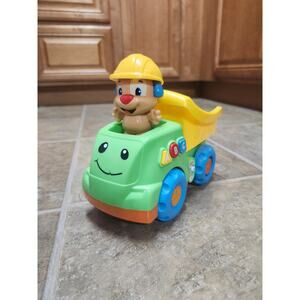Fisher-Price Laugh & Learn Smart Stages Puppy Dump Truck Toddler Toy Ages 6-36M+